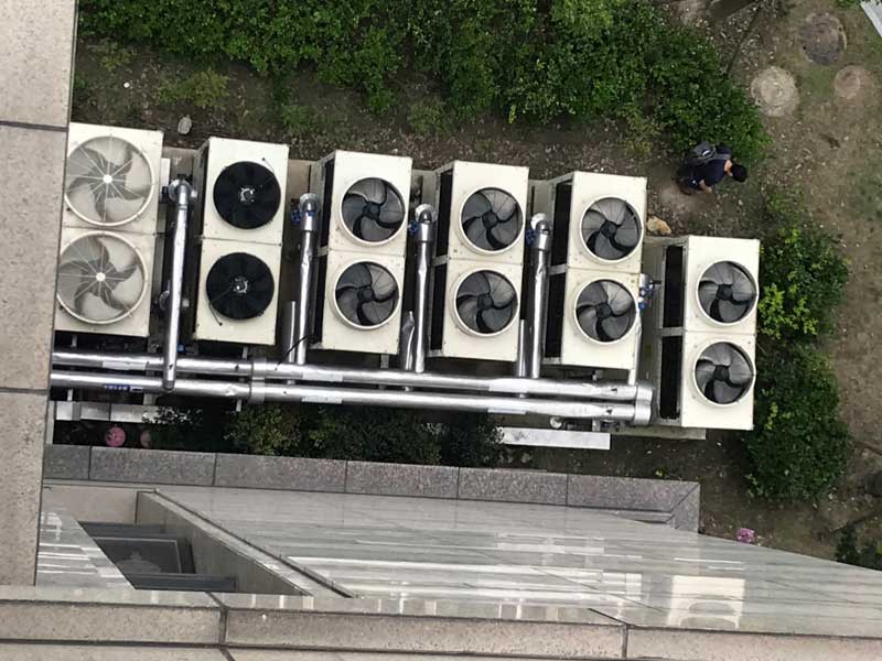 科研樓空調(diào)外機降噪項目案例-上海復(fù)旦大學